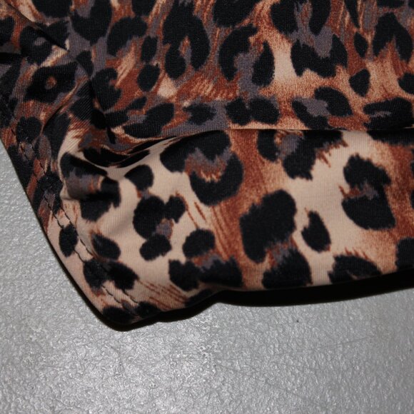 Brown & Pink 2 Pcs Justice Bikini9 Swimsuit Size 12/14 - Picture 10 of 11